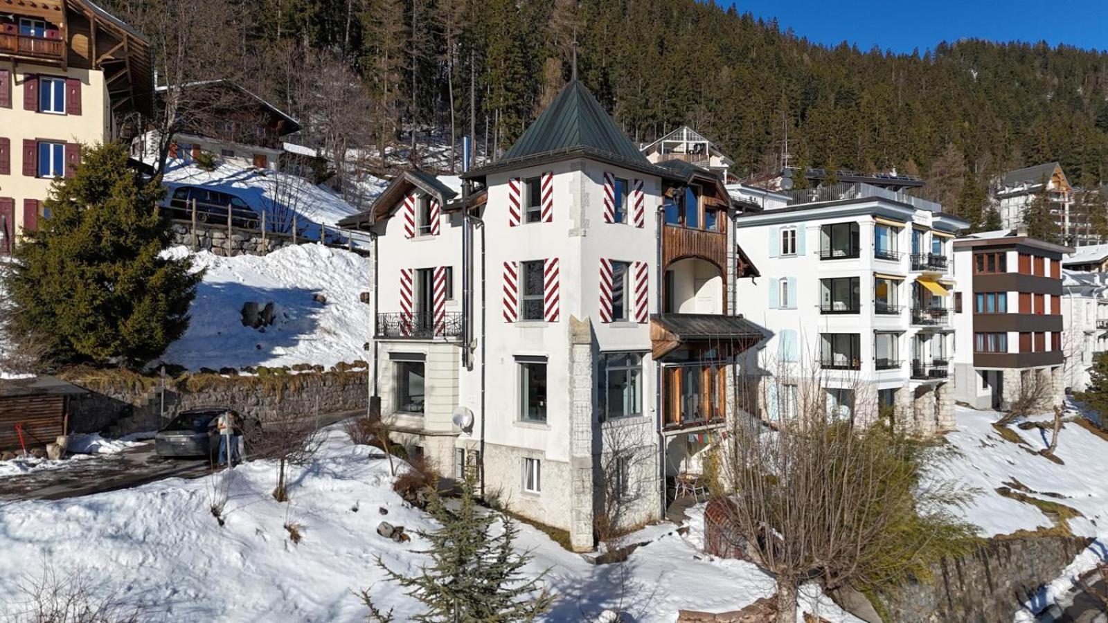 Belle Maison Au Coeur Des Alpes Villa Leysin Exterior photo